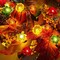 Fall Decor Fall Decorations lights for Home 30LED/10FT 3D Pumpkin Maple Leaf Acorn Battery Operated String Lights, 8 Mode Timer Remote Fall Lights Garland Indoor Outdoor Autumn Thanksgiving Halloween